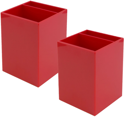 Red Pen Holders - Pack of 2