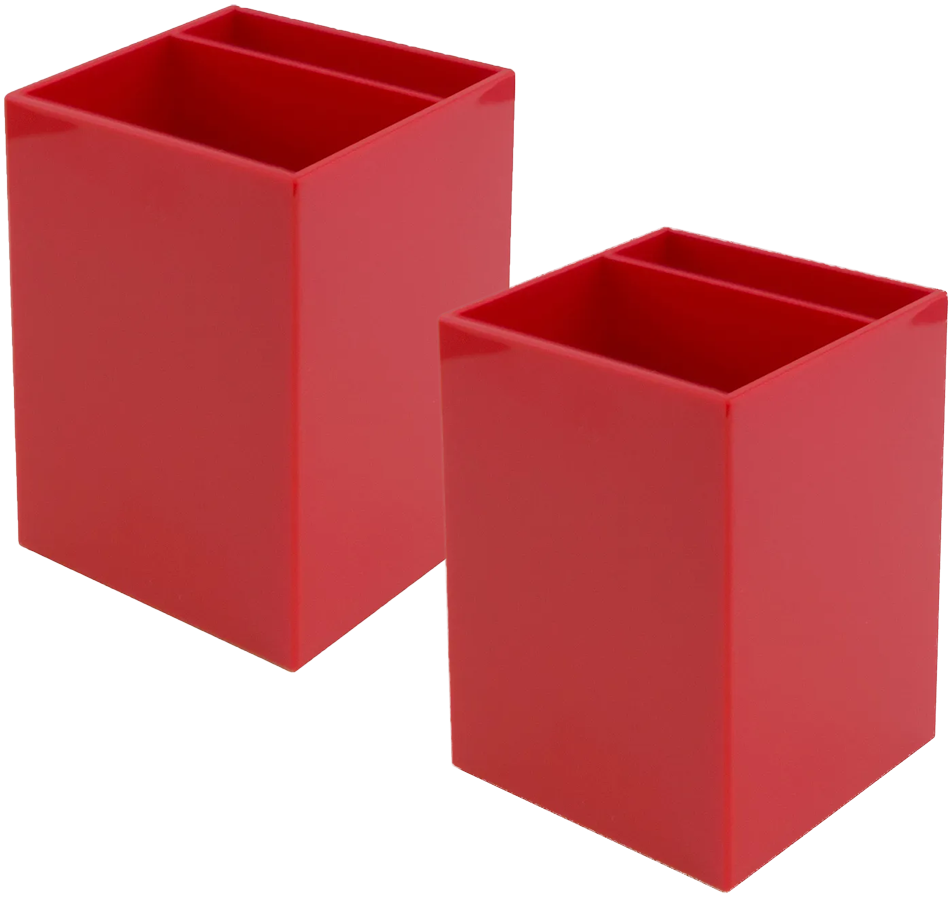 Red Pen Holders - Pack of 2