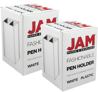 White Pen Holders - Pack of 2