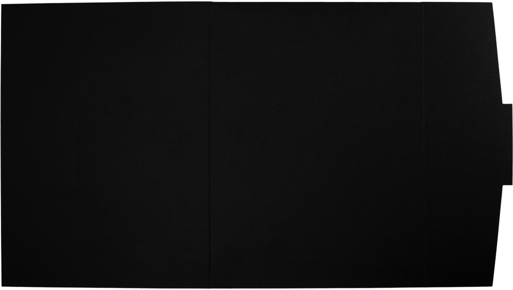 Black Linen 4 x 6 Fold-Over Easel Photo Frame