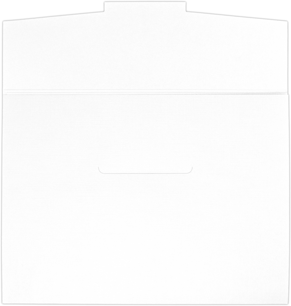 Bright White Linen 4 x 6 Fold-Over Easel Photo Frame
