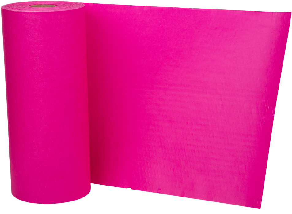 Hot Pink Fuchsia Honeycomb Packing Paper Roll - 321 Sq Ft