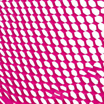 Hot Pink Fuchsia Honeycomb Packing Paper Roll - 321 Sq Ft