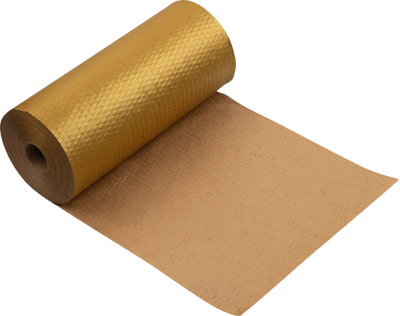Gold Honeycomb Packing Paper Roll - 321 Sq Ft