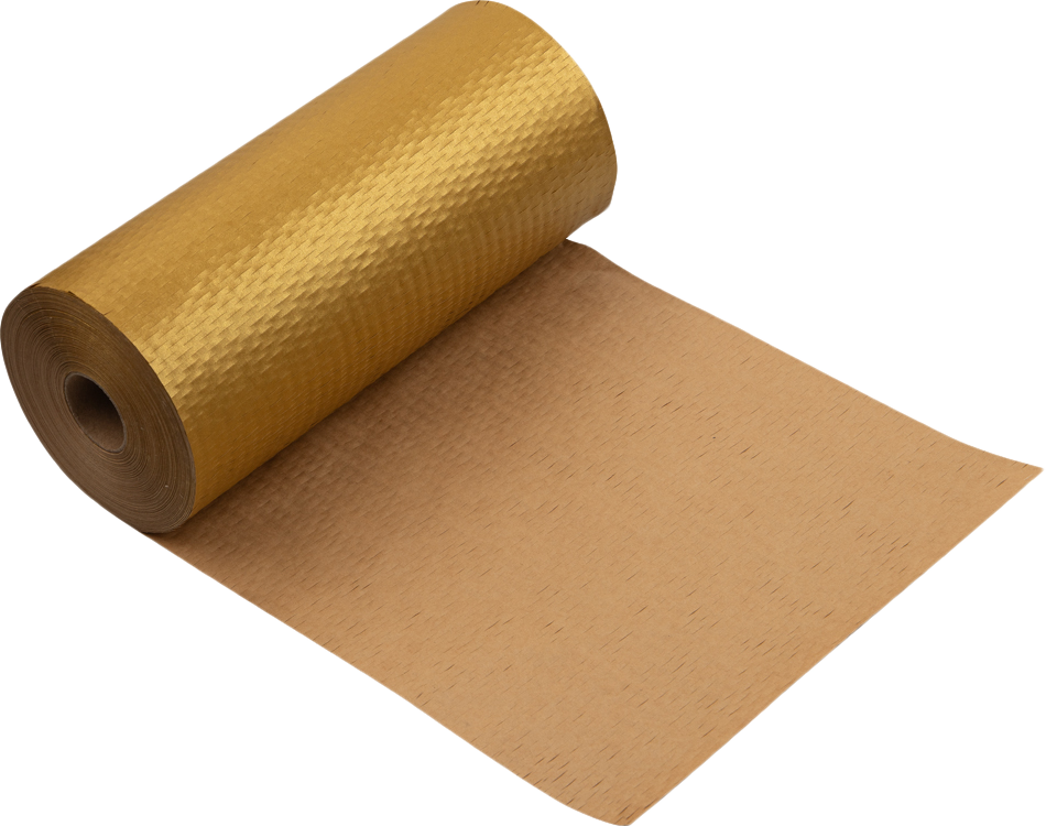 Gold Honeycomb Packing Paper Roll - 321 Sq Ft