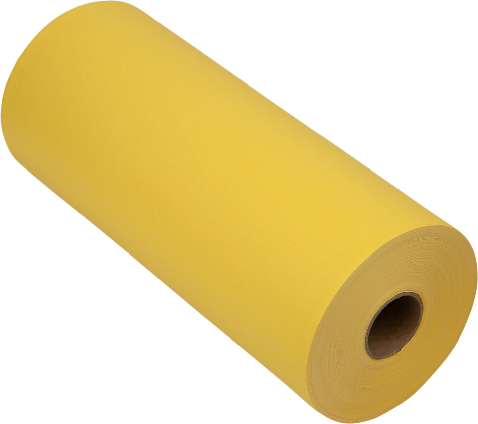 Lemon Yellow Honeycomb Packing Paper Roll - 321 Sq Ft
