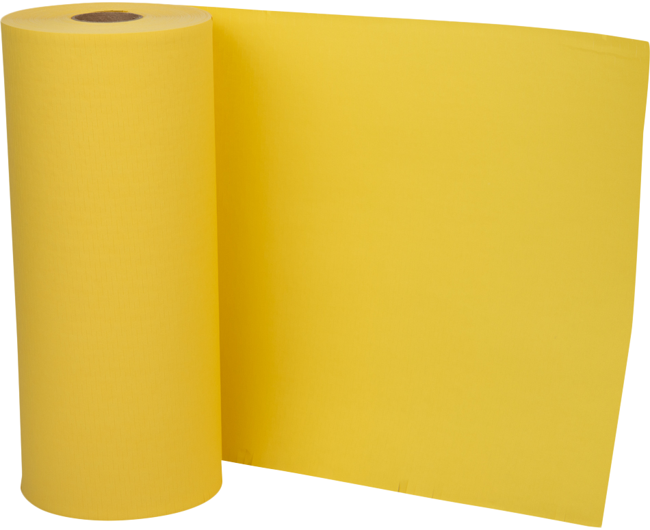 Lemon Yellow Honeycomb Packing Paper Roll - 321 Sq Ft