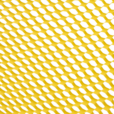 Lemon Yellow Honeycomb Packing Paper Roll - 321 Sq Ft