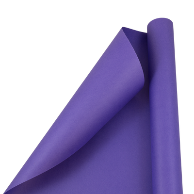 Purple Matte Wrapping Paper (25 Sq Ft)