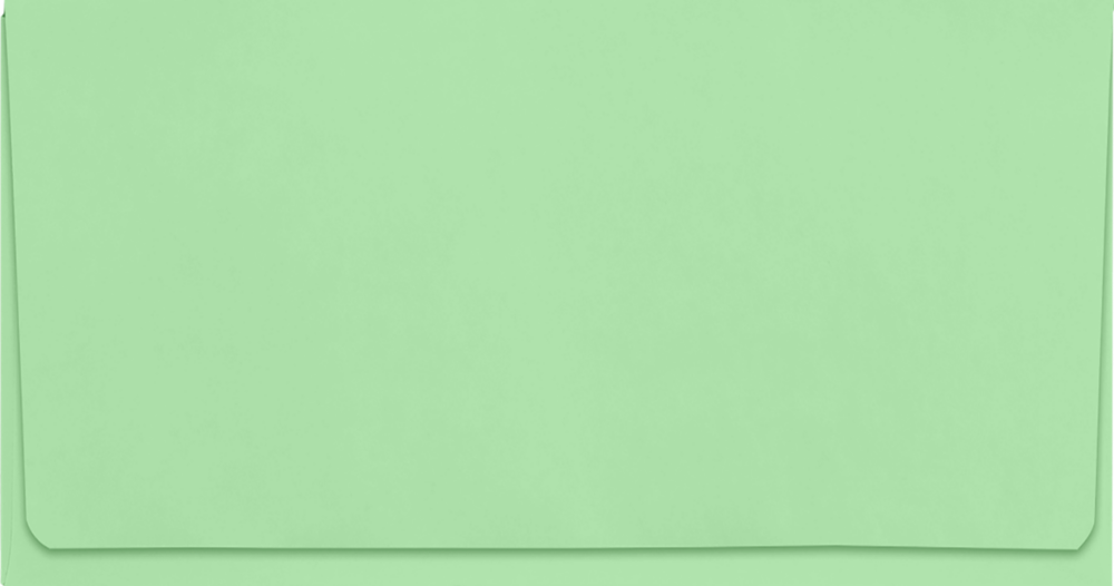 Pastel Green 24lb Remittance Envelopes (3 5/8 x 6 1/2 Closed)