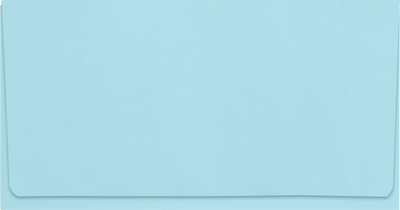 Pastel Blue 24lb Remittance Envelopes (3 5/8 x 6 1/2 Closed)