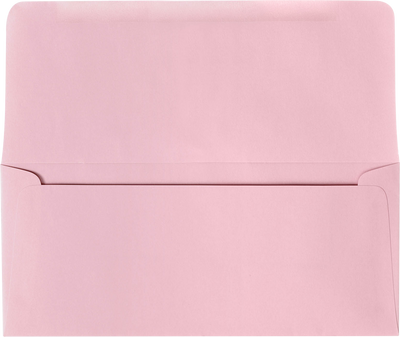 Pastel Pink 24lb Remittance Envelopes (3 7/8 x 8 7/8 Closed)