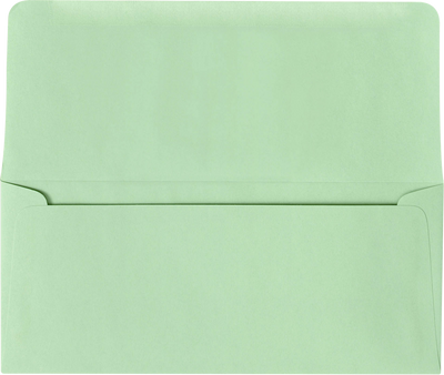 Pastel Green 24lb Remittance Envelopes (3 7/8 x 8 7/8 Closed)