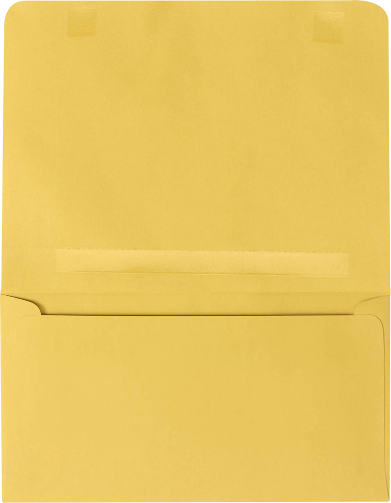 Goldenrod 24lb 2-Way Remittance Envelopes (4 1/4 x 6 1/2 Closed)