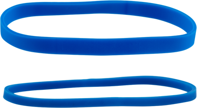 Blue Size 33 & 64 Rubber Bands - 2 Packs of 100