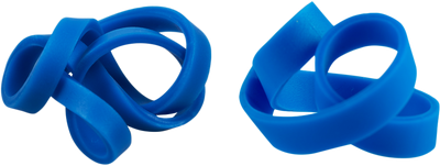 Blue Size 33 & 64 Rubber Bands - 2 Packs of 100