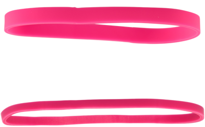 Pink Size 33 & 64 Rubber Bands - 2 Packs of 100