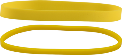 Yellow Size 33 & 64 Rubber Bands - 2 Packs of 100
