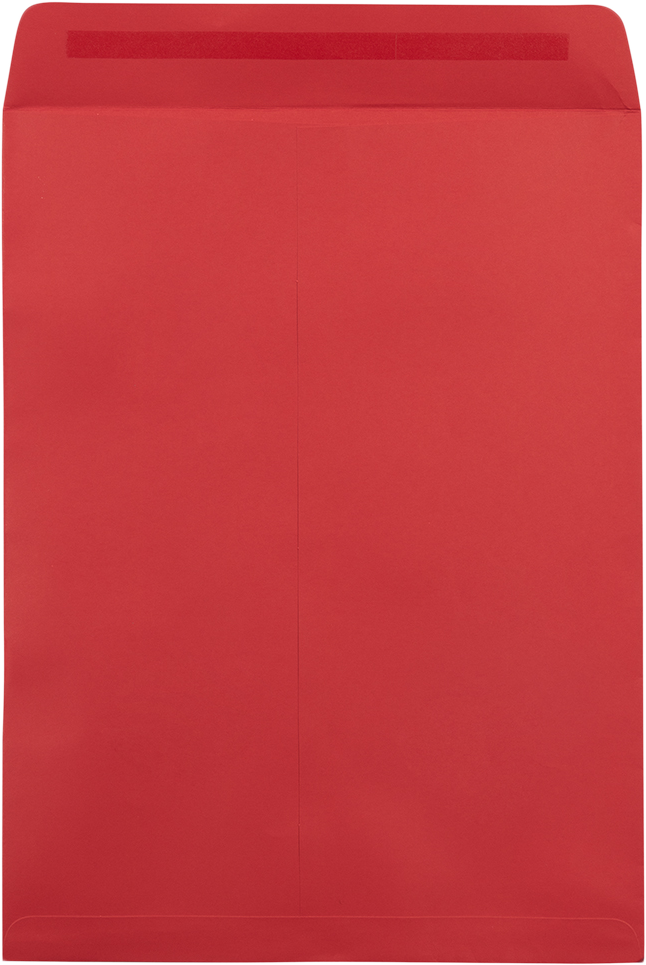 Red 24lb 9 x 12 Open End Envelopes