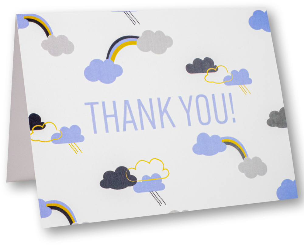 Rachael Hale Dog A7 Thank You Cards - 10 Pack