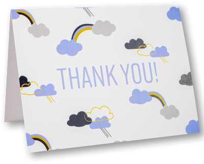 Rachael Hale Dog A7 Thank You Cards - 10 Pack