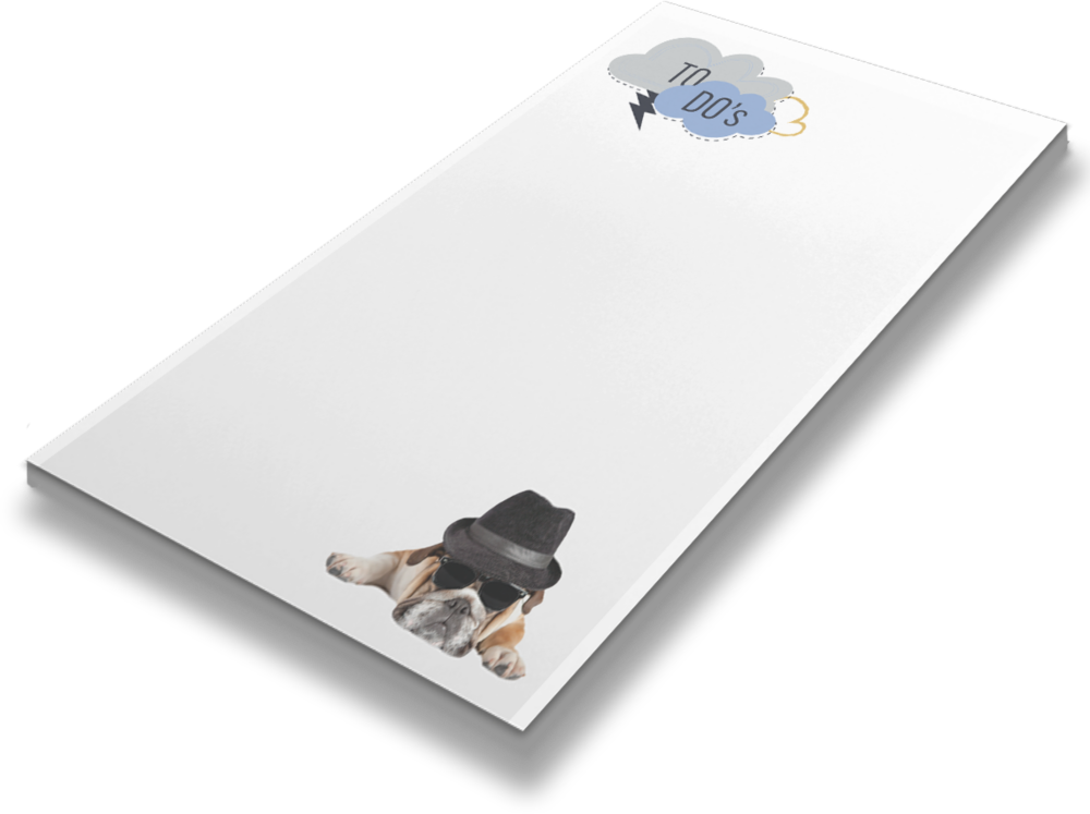 Rachael Hale Dog 5 1/2 x 8 1/2 Notepads (50 Sheets)