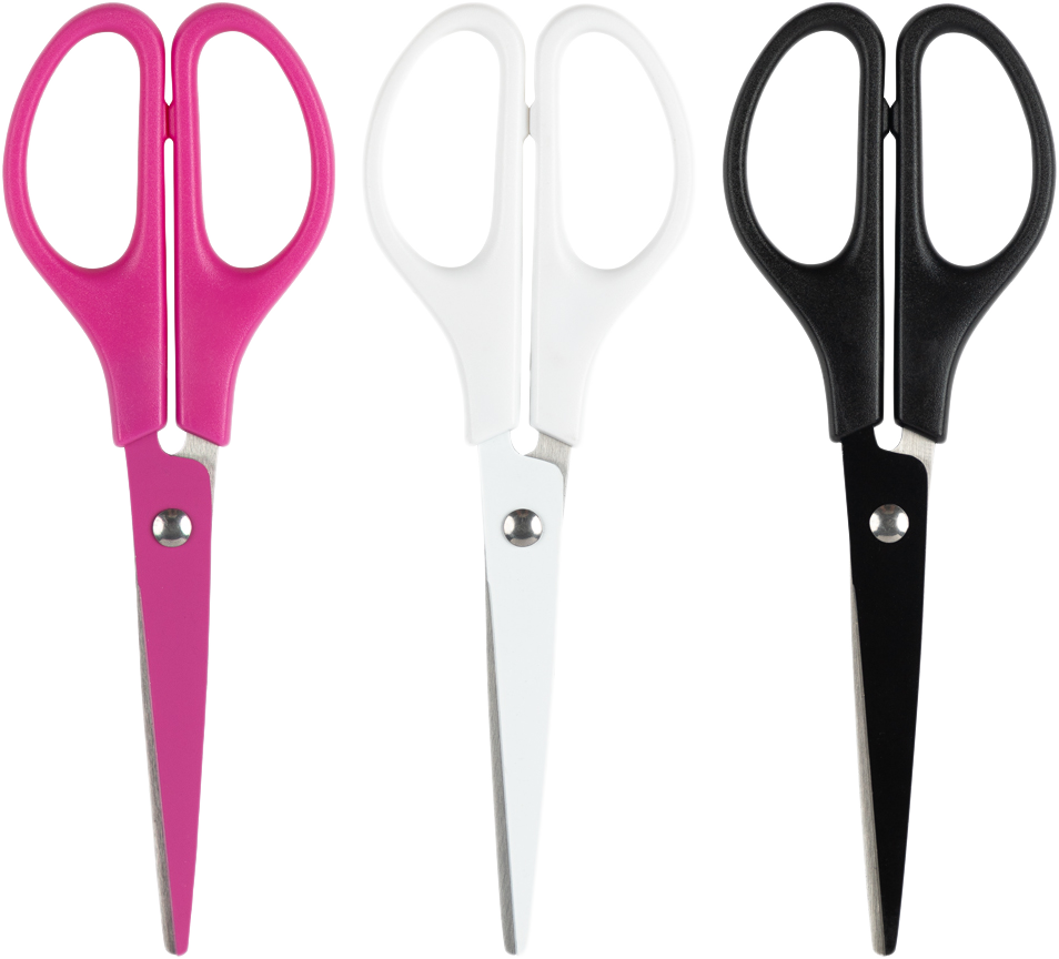 Assorted Craft Scissors -  Pack of 3