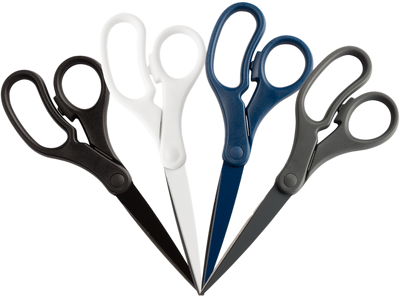 Business Assorted Precision Scissors -  Pack of 4