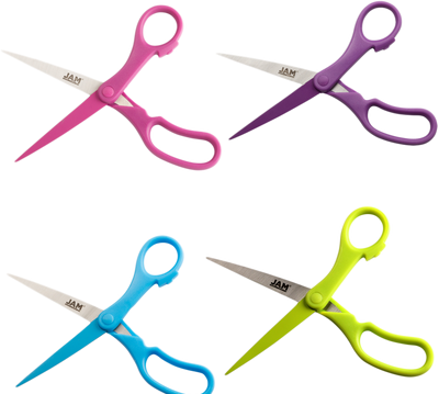 Fashion Assorted Precision Scissors -  Pack of 4