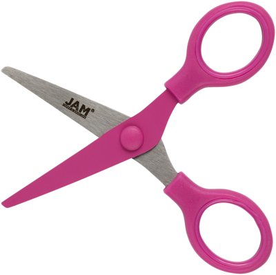 Assorted Soft Grip Scissors -  Pack of 3