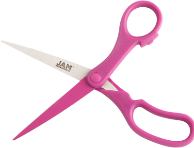 Fuchsia Assorted Scissors -  Pack of 3