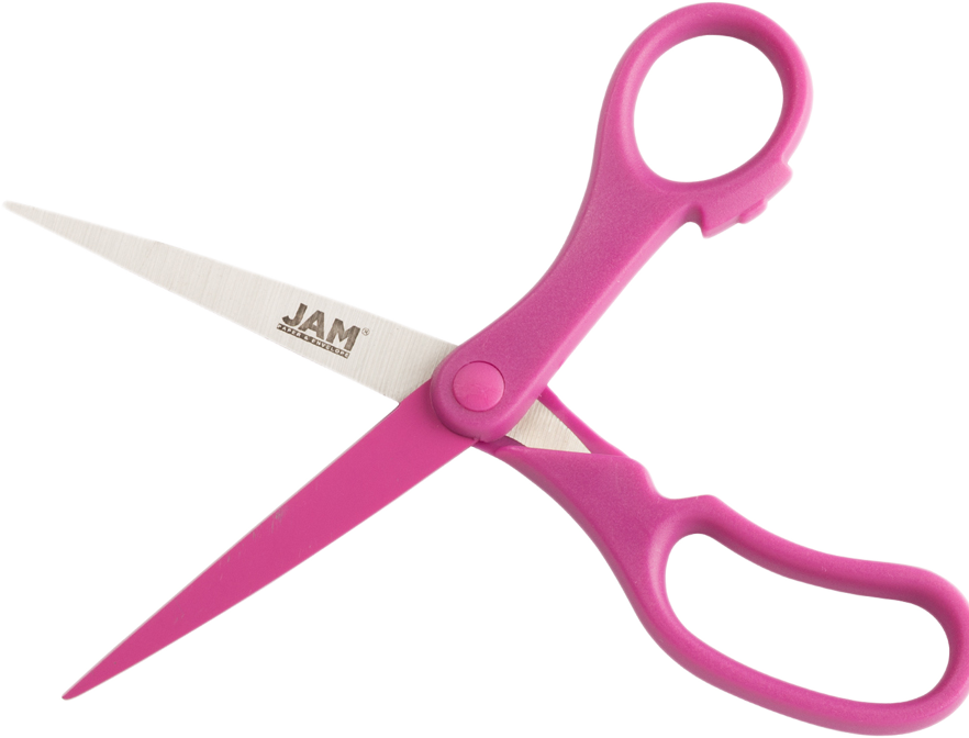 Fuchsia Assorted Scissors -  Pack of 3