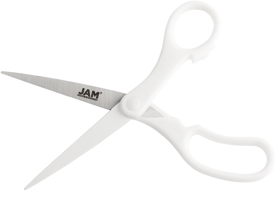 White Assorted Scissors -  Pack of 3