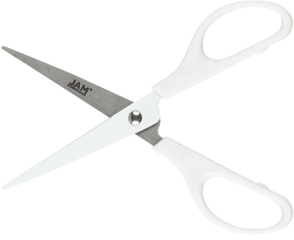 White Assorted Scissors -  Pack of 3