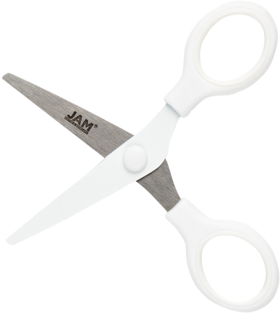 White Assorted Scissors -  Pack of 3