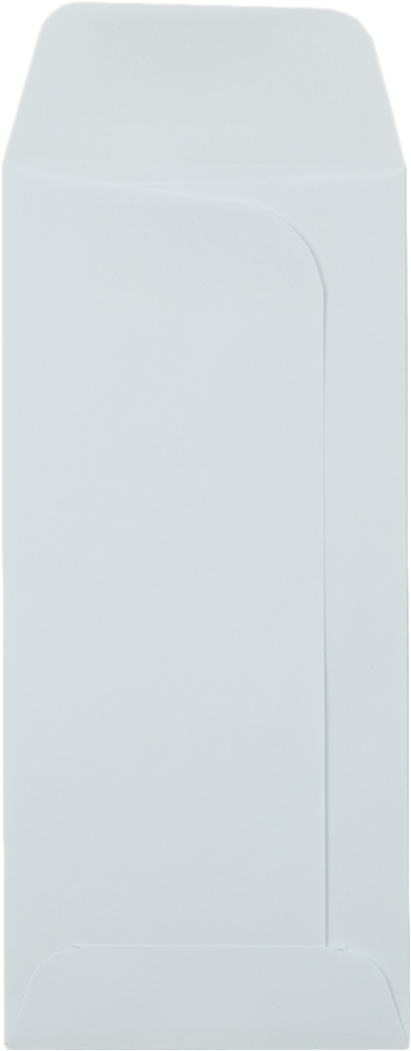 White 24lb Small Drive-In Banking Envelopes (3 1/4 x 7)