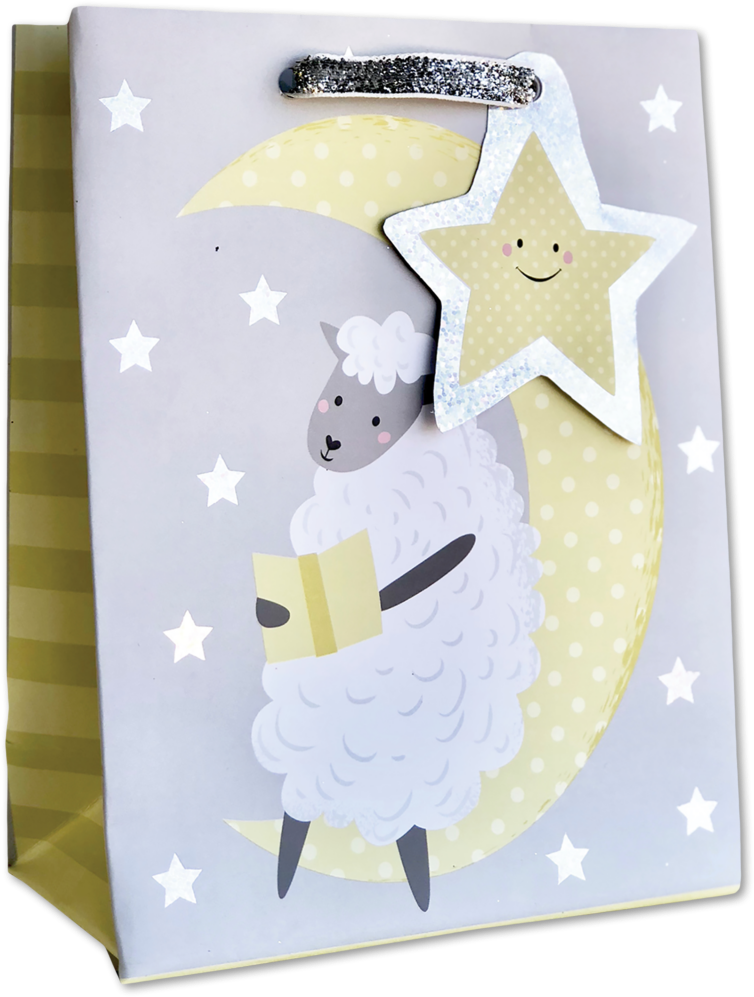 Counting Sheep Small Gift Bags (7 1/2 x 6 x 3)