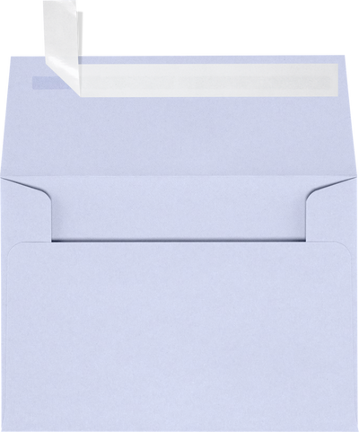 Light Purple Lilac 32lb A1 Invitation Envelopes (3 5/8 x 5 1/8) with Peel & Seal