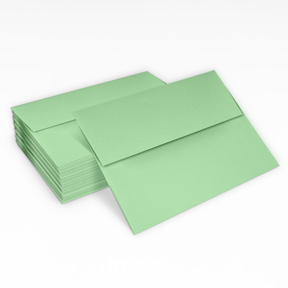 Pastel Green 24lb A2 Invitation Envelopes (4 3/8 x 5 3/4) 24lb