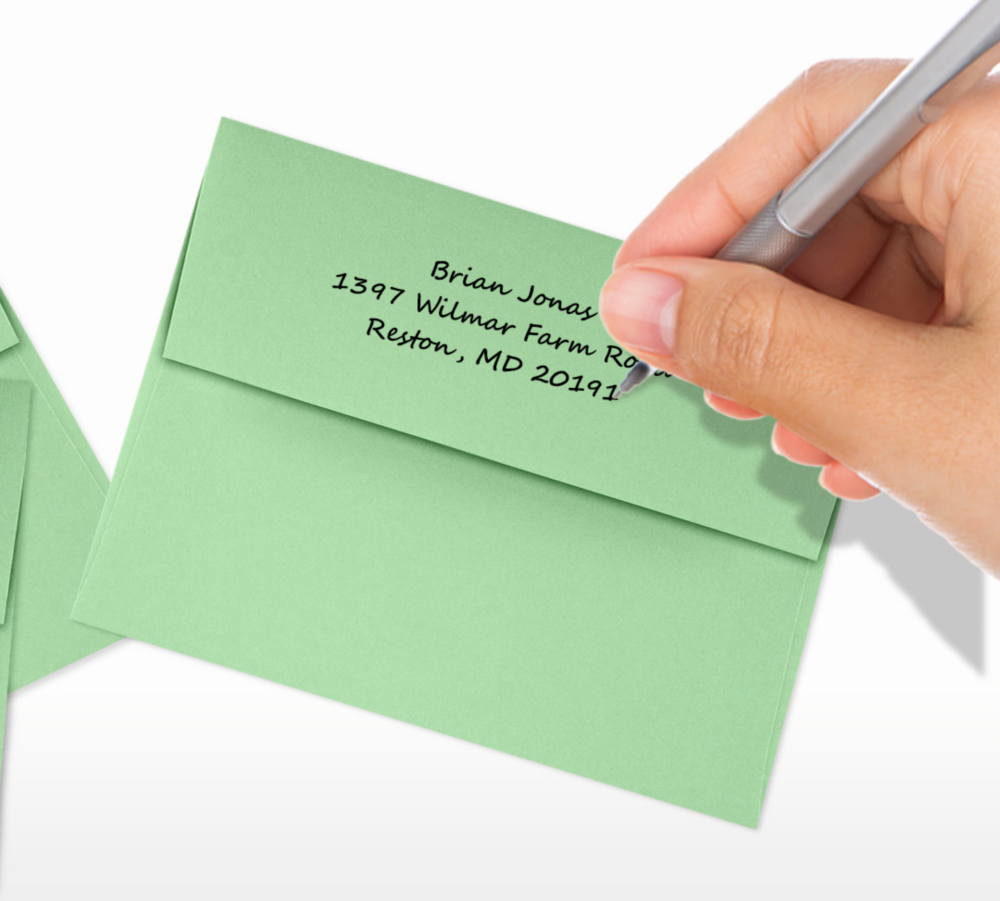 Pastel Green 24lb A2 Invitation Envelopes (4 3/8 x 5 3/4) 24lb