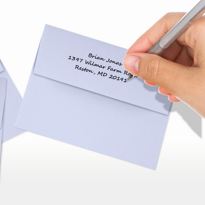 Light Purple Lilac 32lb A2 Invitation Envelopes (4 3/8 x 5 3/4) with Peel & Seal