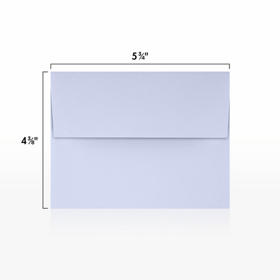 Light Purple Lilac 32lb A2 Invitation Envelopes (4 3/8 x 5 3/4) with Peel & Seal