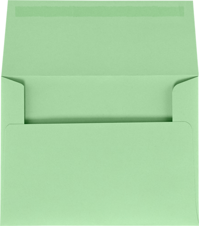 Pastel Green 24lb A6 Invitation Envelopes (4 3/4 x 6 1/2)