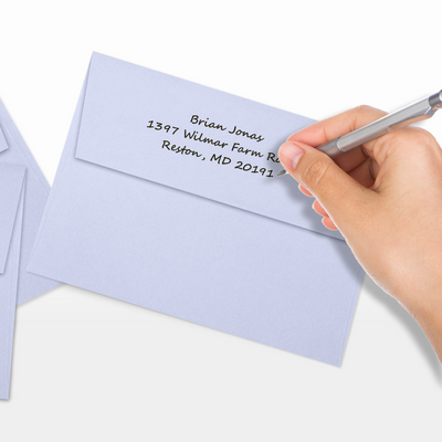 Light Purple Lilac 32lb A7 Invitation Envelopes (5 1/4 x 7 1/4) with Peel & Seal
