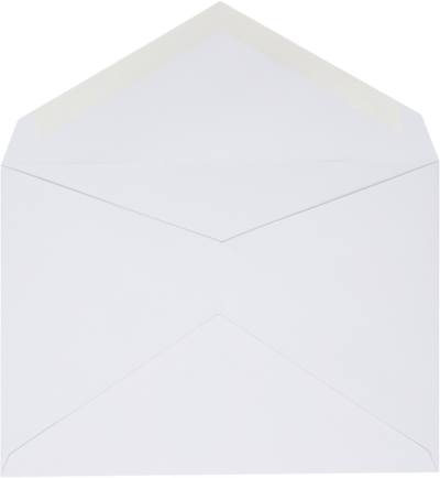 White 28lb Cougar 5 1/2 x 7 3/4 Outer Premium Envelopes