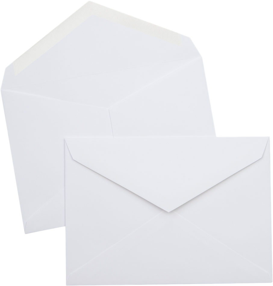 White 28lb Cougar 5 1/2 x 7 3/4 Outer Premium Envelopes