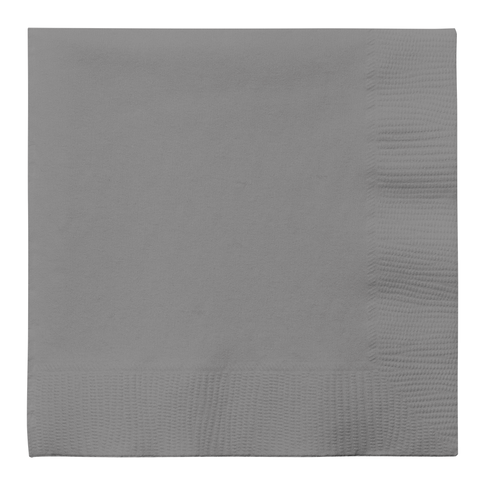 Slate Gray 5 x 5 Beverage Napkins