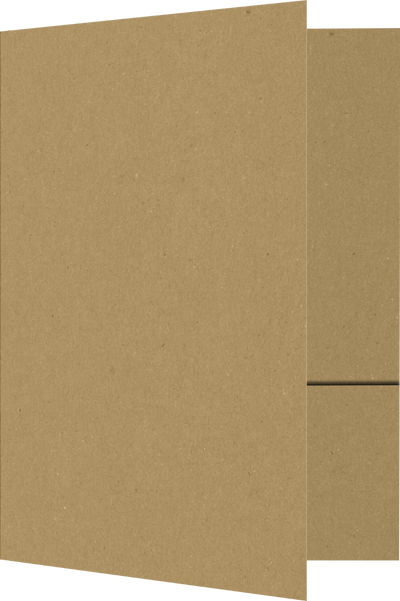 Brown Kraft Paper Bag 6 x 9 Folders
