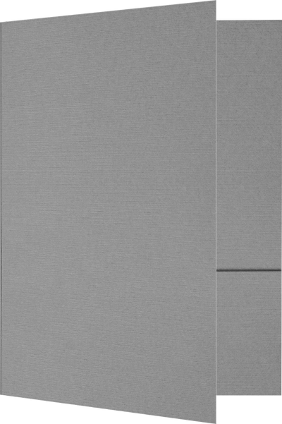 Sterling Gray Linen 6 x 9 Folders
