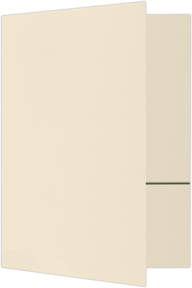 Natural Linen 6 x 9 Folders